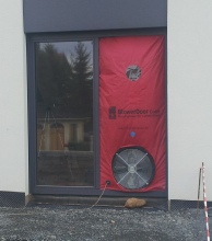 Blower Door Messung in Fuerth